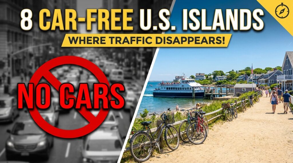 8 Car-Free U.S. Islands Where Traffic Disappears