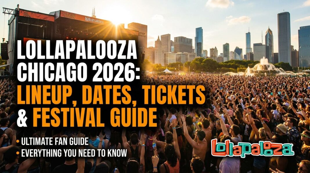 Lollapalooza Chicago 2026