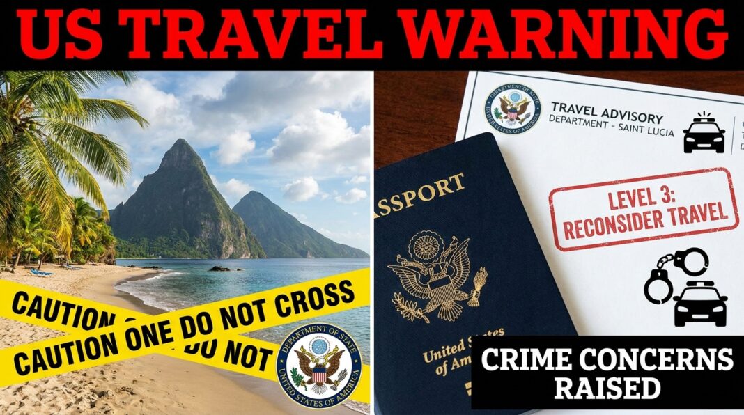 US Saint Lucia Travel Warning