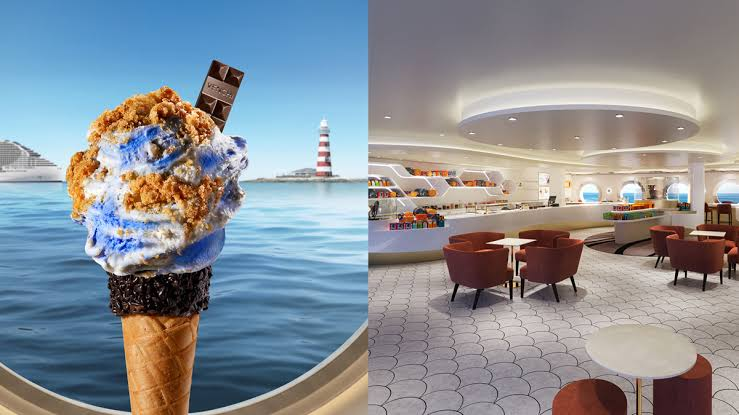 MSC World Asia Venchi store at sea