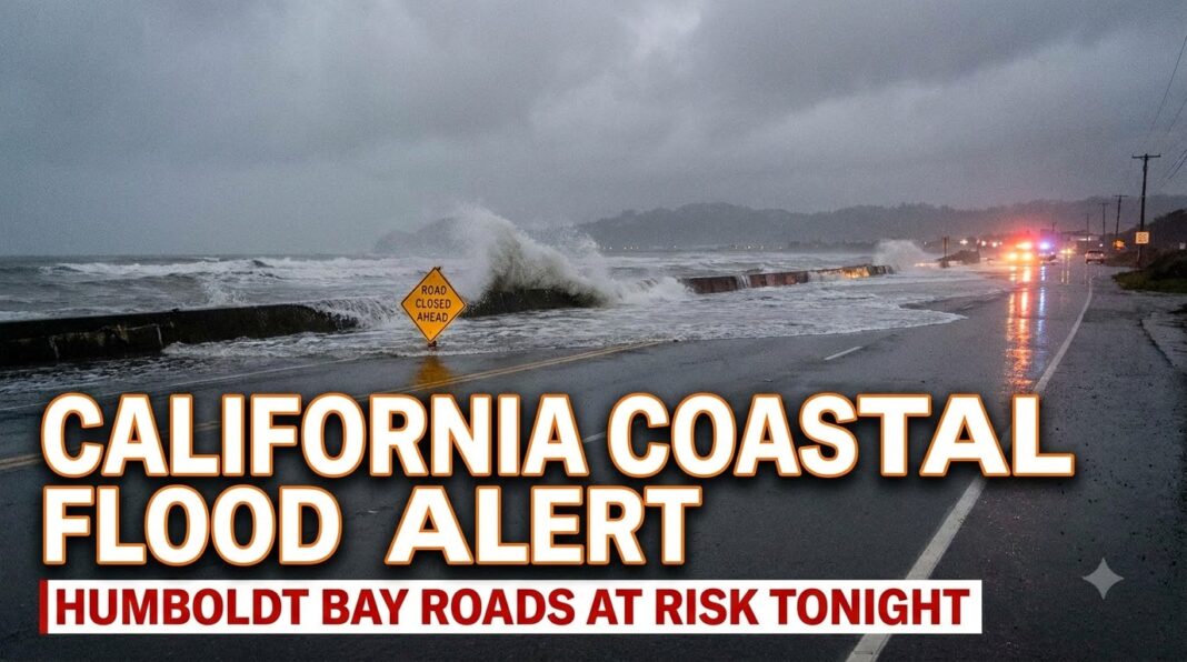 Humboldt Bay coastal flood