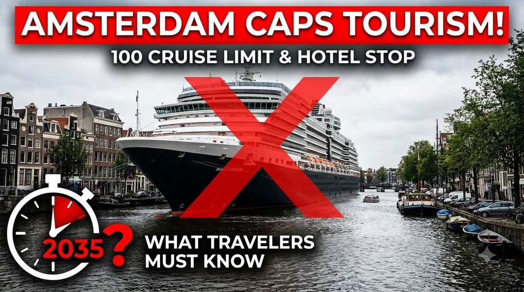 Is Amsterdam banning all new hotels?